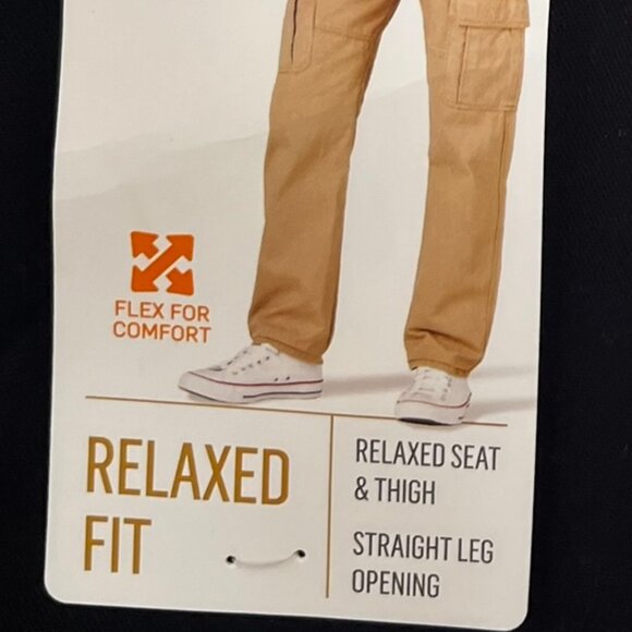 Men's NWT Wrangler Relaxed Fit Straight Cotton Pants Sz 32x32 - Picture 5 of 5